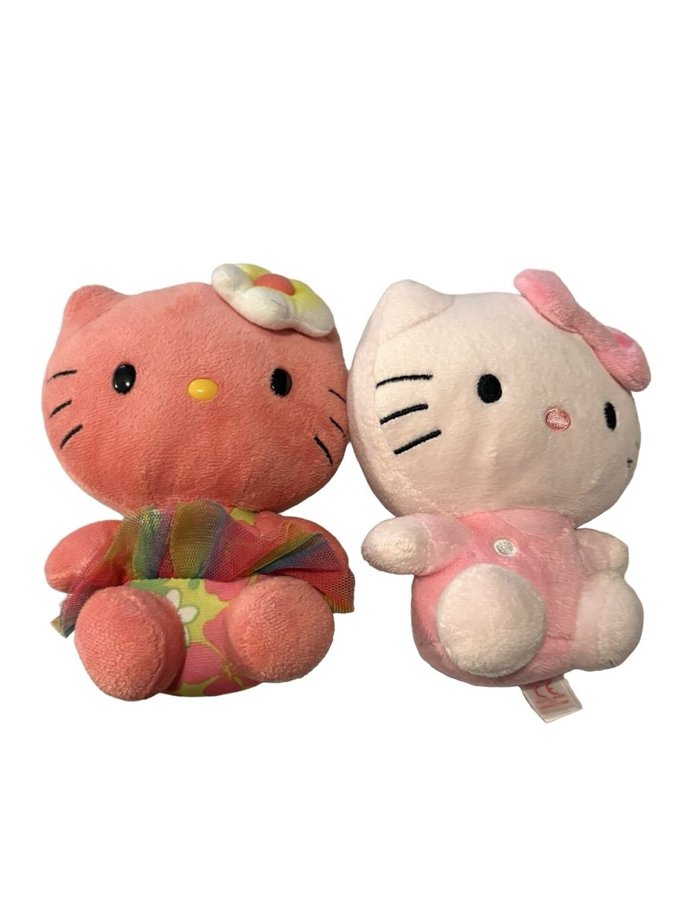 Lot Of Two Ty Beanie Babies Plush Hello Kitty